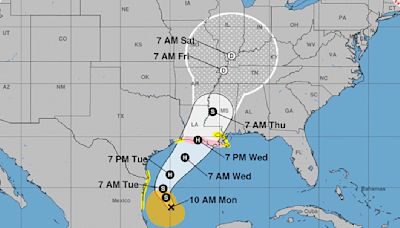 Tropical Storm Francine forms in Gulf of Mexico, forecast to grow into hurricane