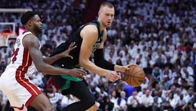 NBA: Kristaps Porzingis volta a estar disponível para os Celtics nas finais