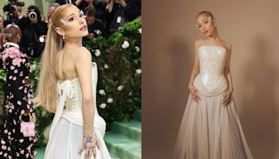 Met Gala 2024: Ariana Grande Is A Disney Princess In Custom Corset Strapless Gown - News18