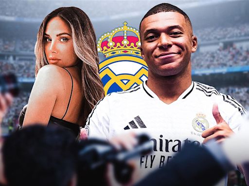 Kylian Mbappe gets linked up with model amid Real Madrid transfer