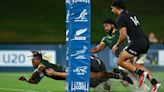 Nueva Zelanda empató 13-13 con Sudáfrica en el Rugby Championship M20