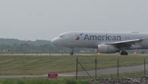 Boston-bound American Airlines plane aborts takeoff to avoid crashing into landing aircraft