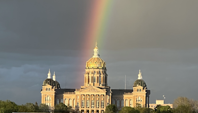 Check out these photos of Iowa rainbows after Tuesday's storms