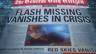 FLASH Star Grant Gustin Celebrates His Character’s Disappearance Date