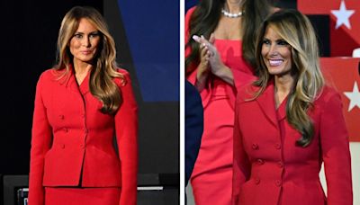 Melania Trump Returns to the Global Stage at the RNC in Repeat Red Dior Suit: ‘The Fit Was Perfect’