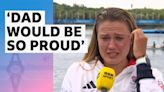 Paris 2024 rowing: Lola Anderson and Hannah Scott's interview after winning gold