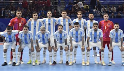 Argentina derrotó a Croacia y está en cuartos del mundial de futsal