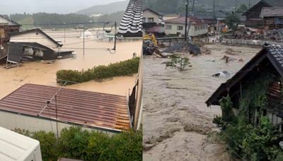 日本石川破紀錄暴雨1死11失蹤 4民宅遭洪水沖走國中生失聯│TVBS新聞網