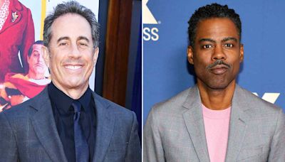 Jerry Seinfeld Asked Chris Rock to Parody His Will Smith Slap in Unfrosted, But He Was Too 'Shook'