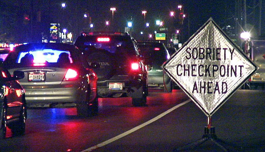 Three sobriety checkpoints in NE Ohio tonight