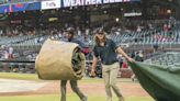 Reds-Braves game is postponed because of rain, doubleheader planned on Wednesday