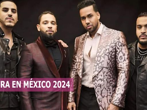 Romeo Santos y Aventura en México 2024: PRECIO DE ENTRADAS, fecha del show y dónde será el concierto