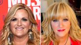 Trisha Yearwood Gets Holiday Makeover Featuring Stylish Bangs and a Bold Red Lip