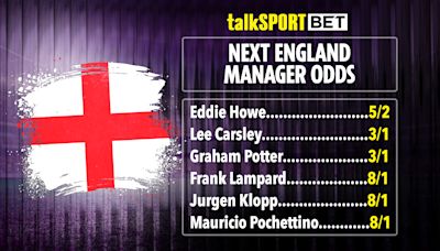 Next England manager odds: Eddie Howe new favourite to take over from Southgate