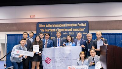 PolyU innovations garner nine awards at the Silicon Valley International Inventions Festival