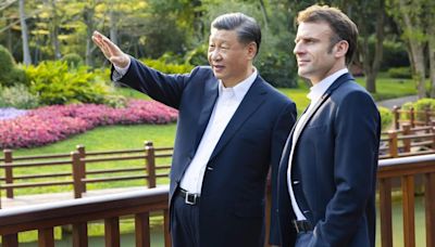 Macron pide actualizar las relaciones económica con China y reconoce que Europa "necesita a los chinos"