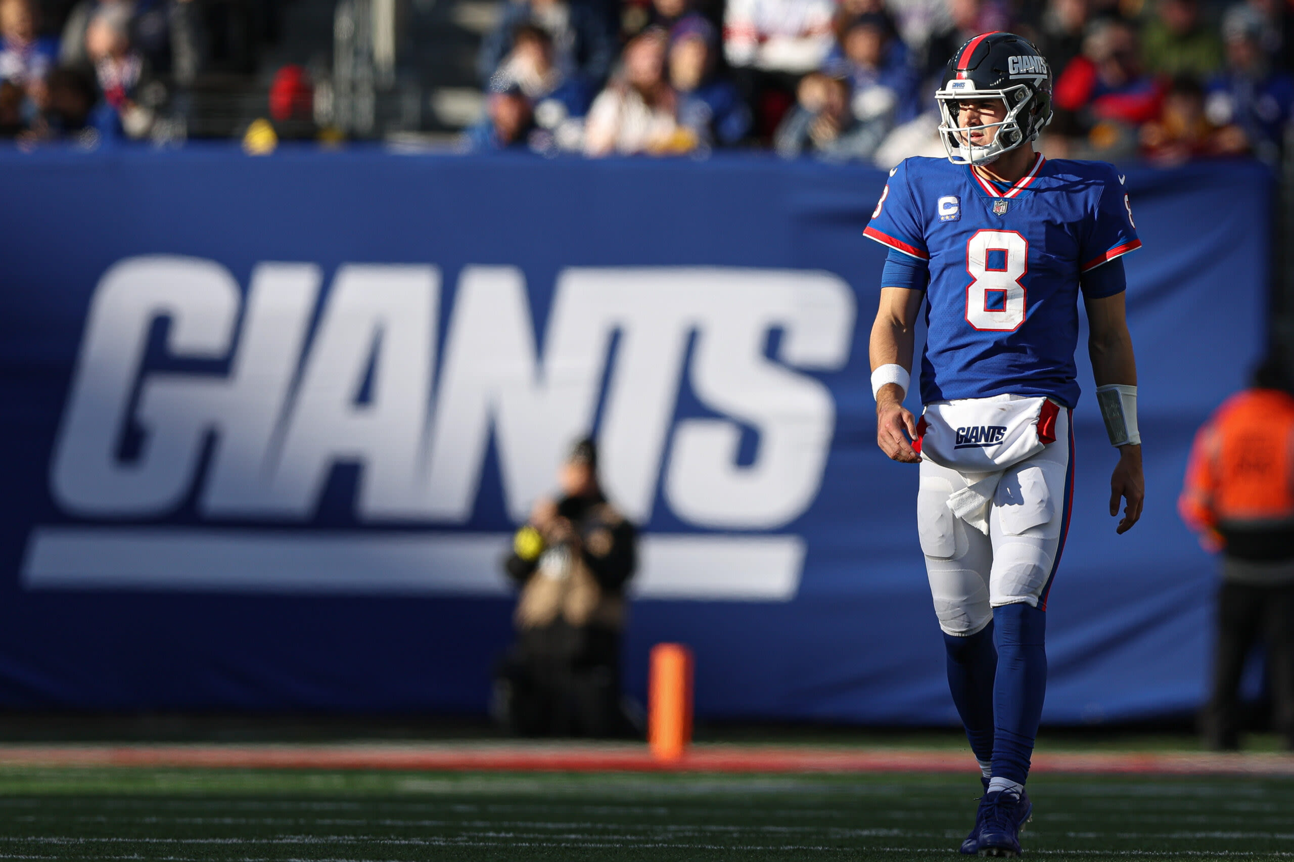 Giants’ Daniel Jones focused on what he can control