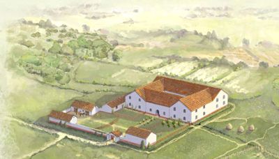 Archeological survey of land to aid nature restoration reveals two Roman villas