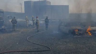 Incêndio destrói cerca de 300 carros em pátio do Detran de MG | Brasil | O Dia