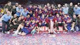 41-29: El Barça recibe el trofeo de campeón en la vuelta de Makuc y el adiós de Langaro