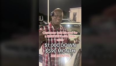 ‘Deal with the devil’: Texas man locks in 67% APR on BMW loan, paying $590/month for 27 years