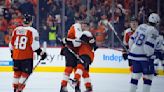 Recently returned Foerster, Brink score as Flyers beat Lightning 6-2