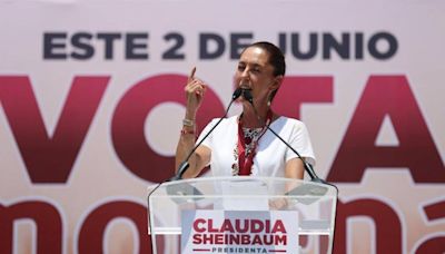 Promete Sheinbaum trenes, industria y farmacias del bienestar en Veracruz