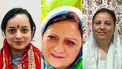 Shagun, Shamima and Sakina: Three women elected to Jammu and Kashmir Assembly