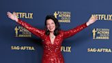 Fran Drescher Suffers Wardrobe Malfunction During SAG Awards Red Carpet Appearance: ‘Oh My God’