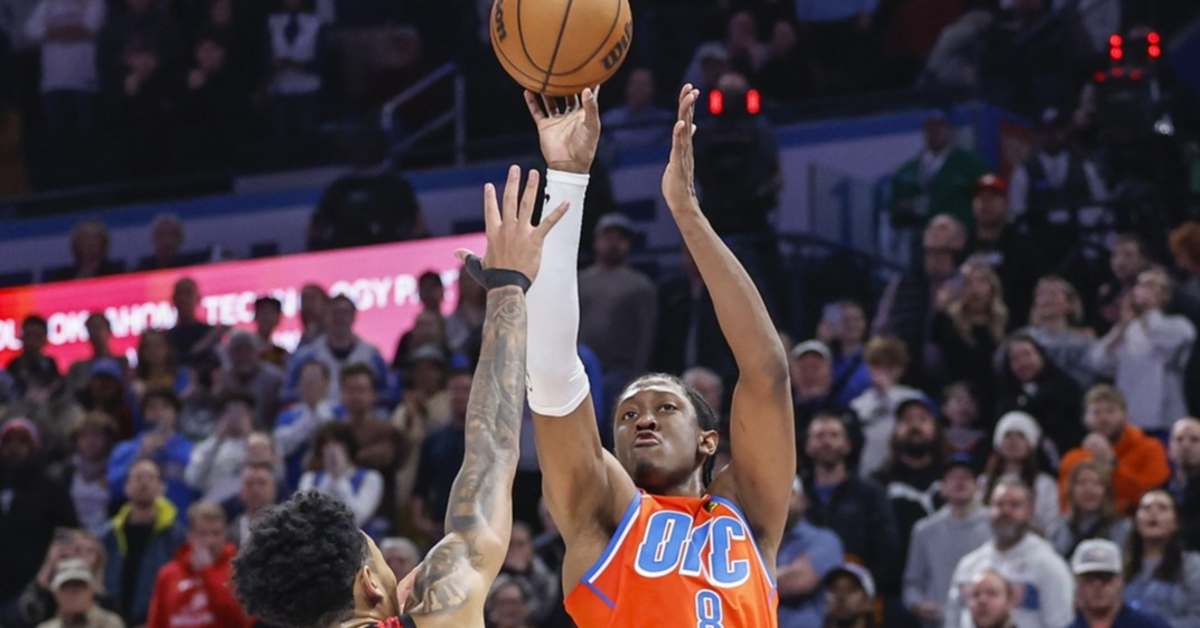 Stats show that OKC’s Williams among the best clutch shooters in the NBA 2023-24