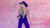 Country Star Lainey Wilson Splits Pants During Faster Horses Festival Set: ‘Just Got a Real Show’