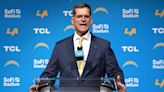 Jim Harbaugh is feeling like Morgan Freeman’s character in ‘The Shawshank Redemption’ as he takes over at the LA Chargers