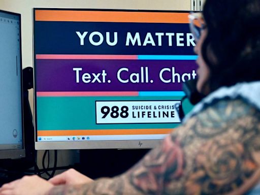 Línea telefónica de salud mental dio esperanza a californianos; persiste un problema