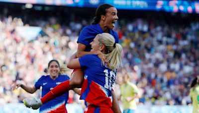 París 2024: la Selección femenina de fútbol Estados Unidos se llevó la medalla de oro tras vencer 1-0 a Brasil