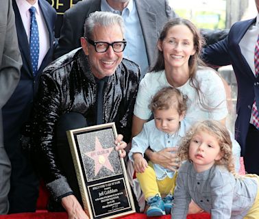 Jeff Goldblum says it's 'important' for his young children to learn independence: 'Row your own boat'