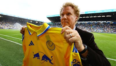 Investor Will Ferrell watches on as Leeds lose 1-0 to Burnley