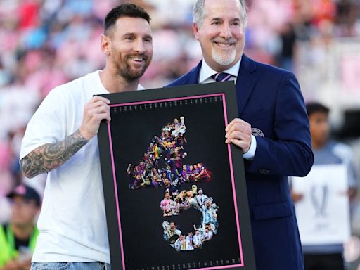 Messi, reconocido por el Inter Miami por ser el más ganador de la historia