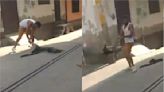 Barbaric! Man Spins Dog By Its Leg, Smashes Innocent Animal On Road In UP's Baghpat; VIDEO Surfaces