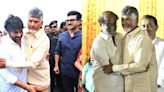 AP CM Chandrababu Naidu thanks Rajinikanth, Chiranjeevi, Ram Charan for attending oath-taking ceremony