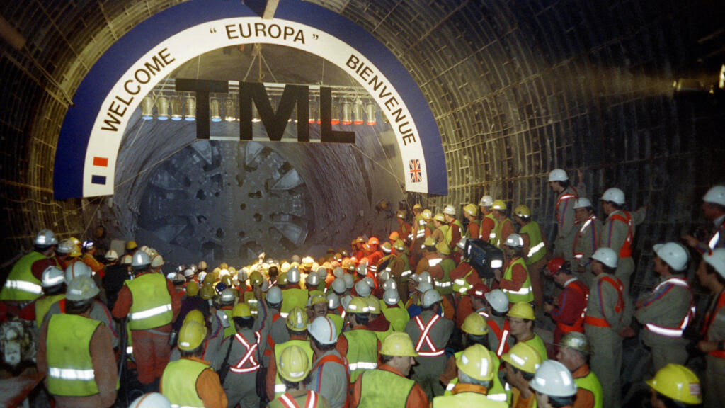 The Channel Tunnel, from pipe dream to European reality