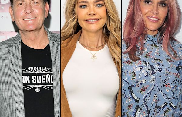 Charlie Sheen’s Exes Denise Richards and Brooke Mueller Spotted Filming a TV Show Together