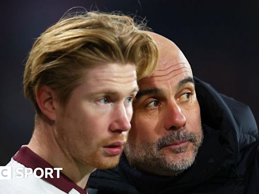 Man City: Pep Guardiola says Kevin de Bruyne will not leave