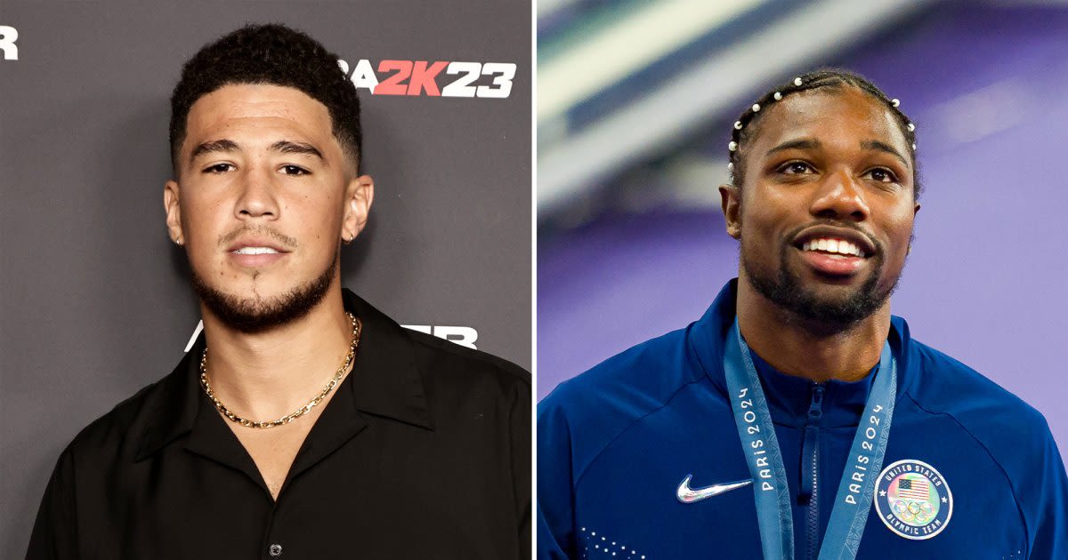 Devin Booker Reacts to Noah Lyles’ Olympics Win After NBA Comments