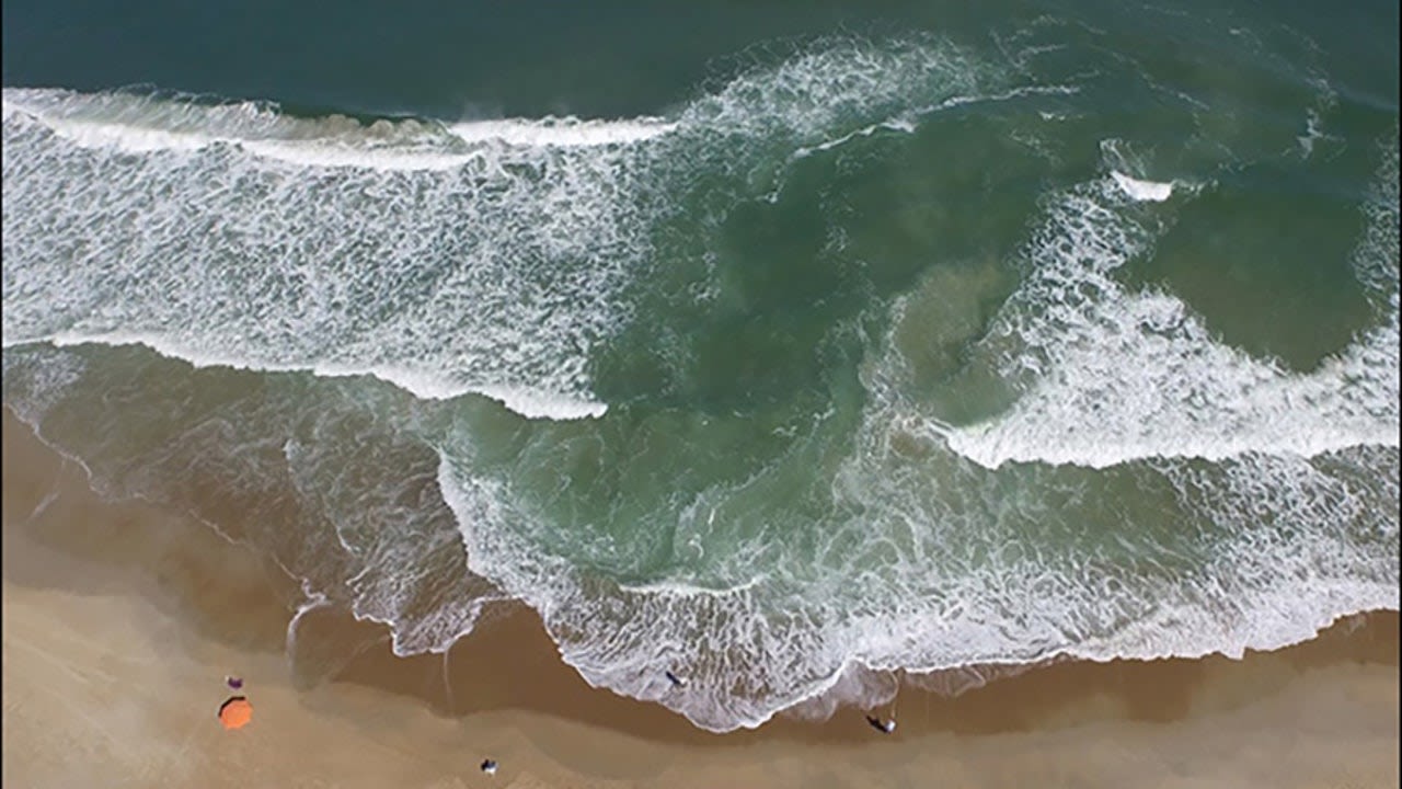 How to escape a rip current