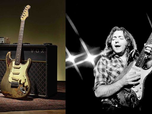 Rory Gallagher's iconic 1961 Stratocaster is to be auctioned