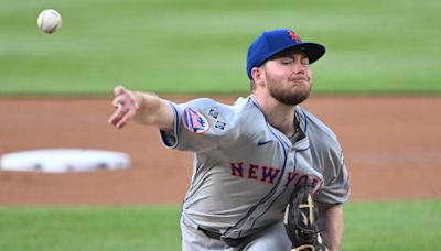 Christian Scott's chance at first major-league win caves following ill-fated pitch