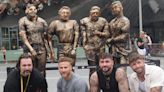 Four men who became a viral meme in 2020 have been turned into a statue. But the artist who spent 57 hours making it says he's faced mockery and criticism as a result.