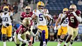 LSU's Jayden Daniels, Heisman Trophy finalists work shift at Raising Cane's in New York City