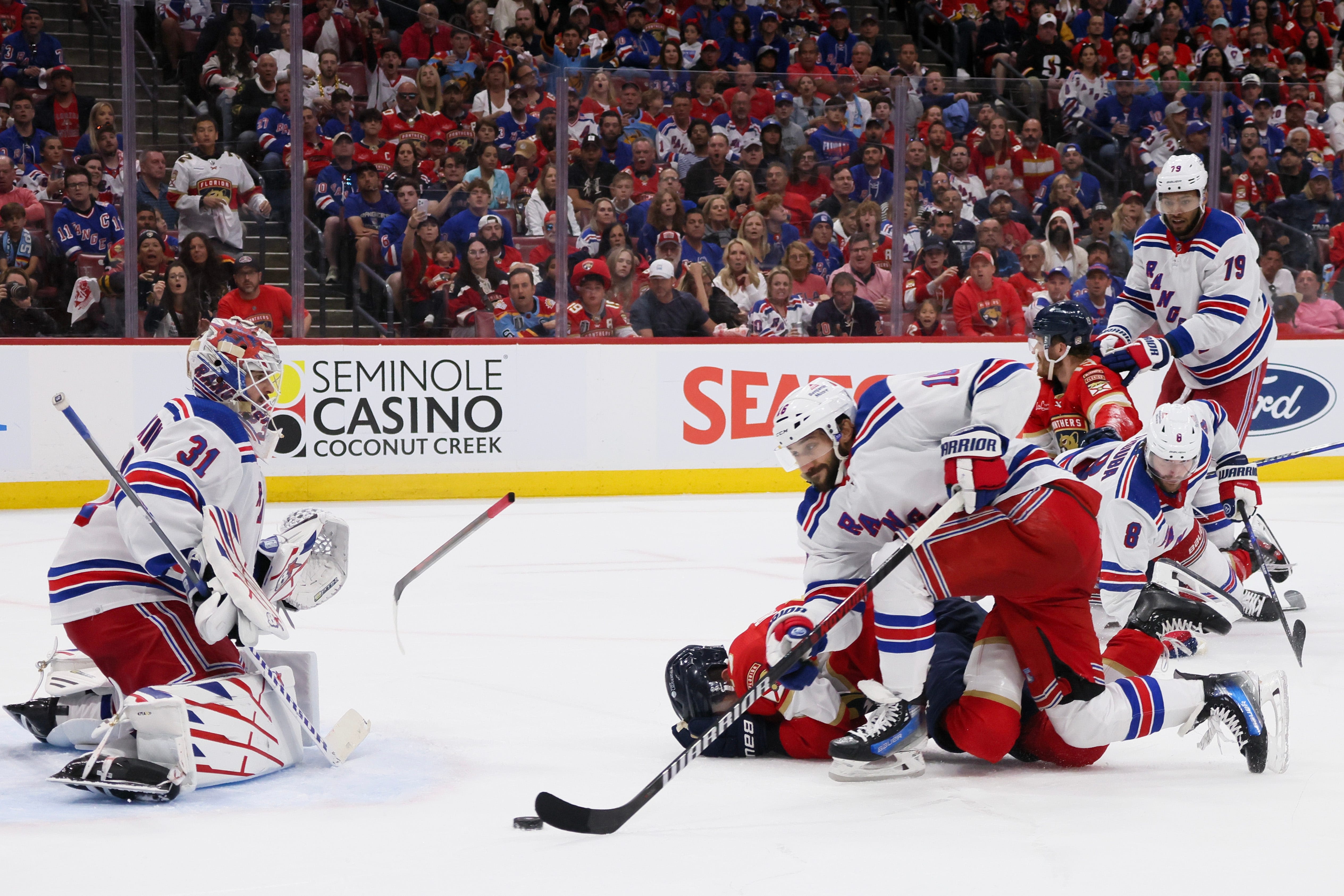 Rangers captain Jacob Trouba addresses elbow vs. Panthers' Evan Rodrigues, resulting fine