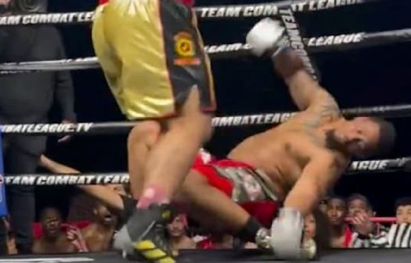 Greg Hardy, ex-Cowboys DE, brutally knocked out in boxing match (VIDEO)